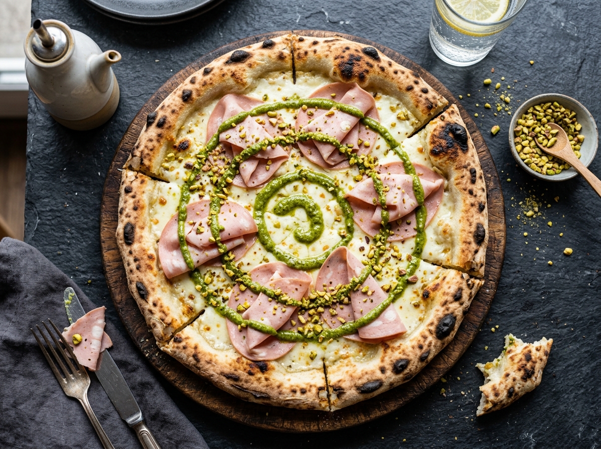 Der Schmierstoff Pizza Bianca